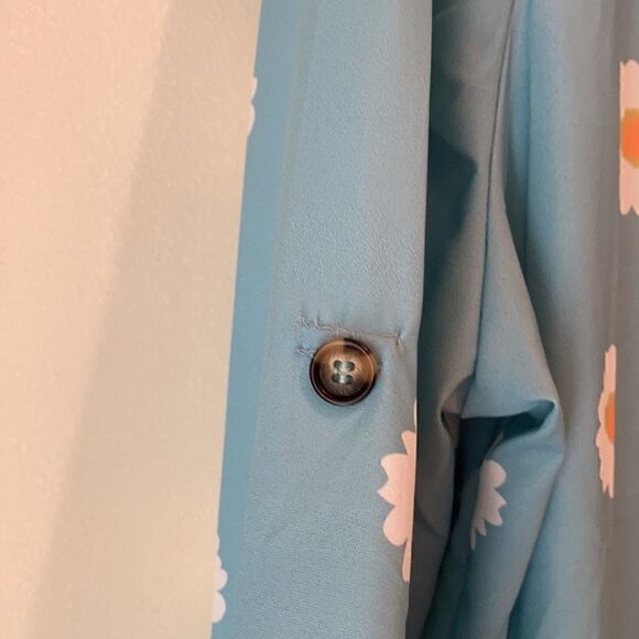 Misslook Shirt Mini DressFlowers BOHO - Picture 3 of 4